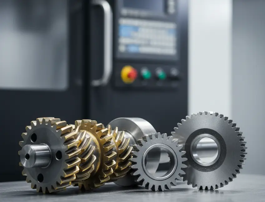 High-precision hobs and shaper cutters used in gear manufacturing for heavy-duty industrial applications.