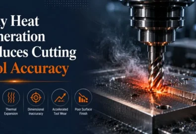 why heat generation reduces cutting tool accuracy