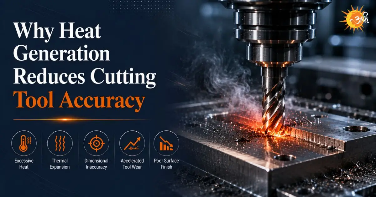 why heat generation reduces cutting tool accuracy